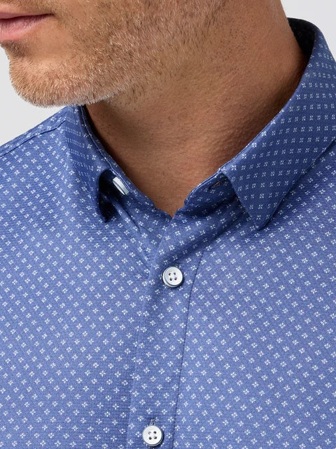 Coastal Fjord Star - Halyard SS Dress Shirt