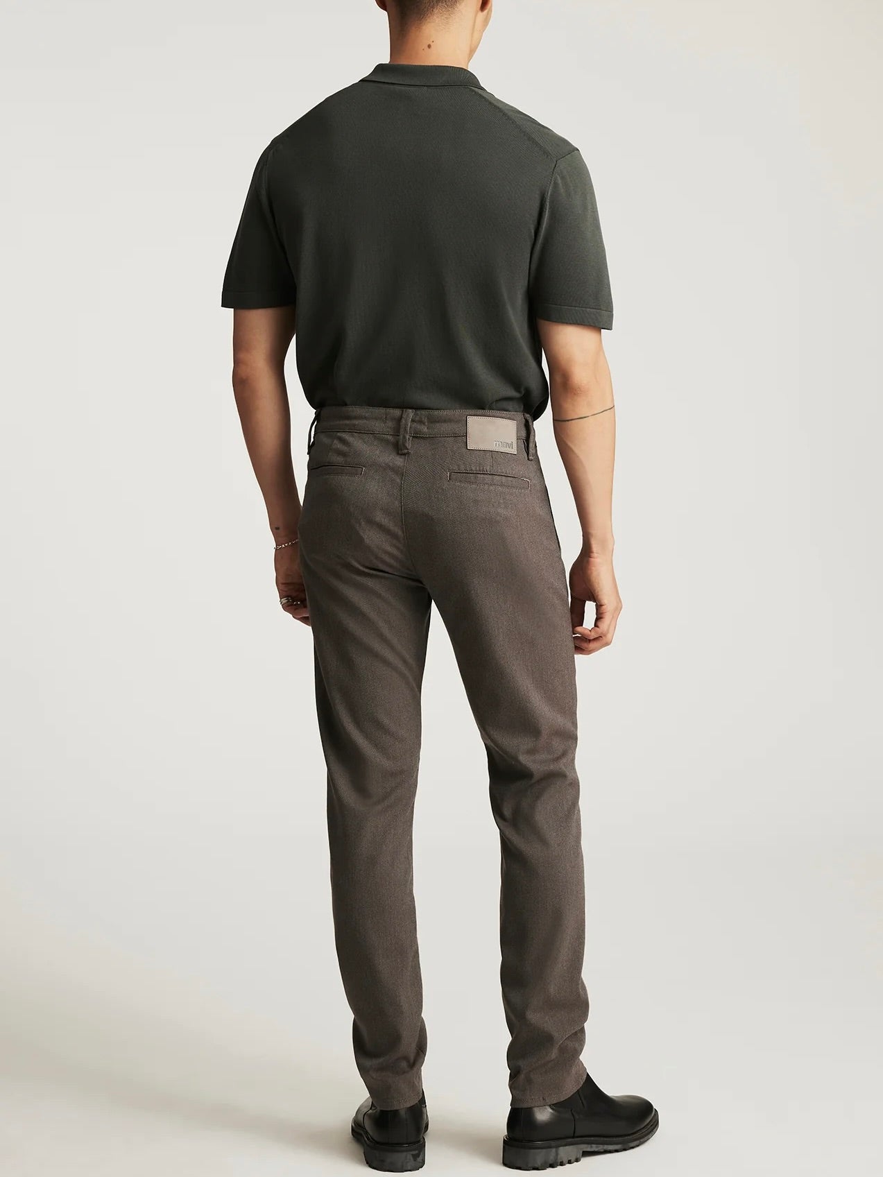Brown Feather Tweed - Milton