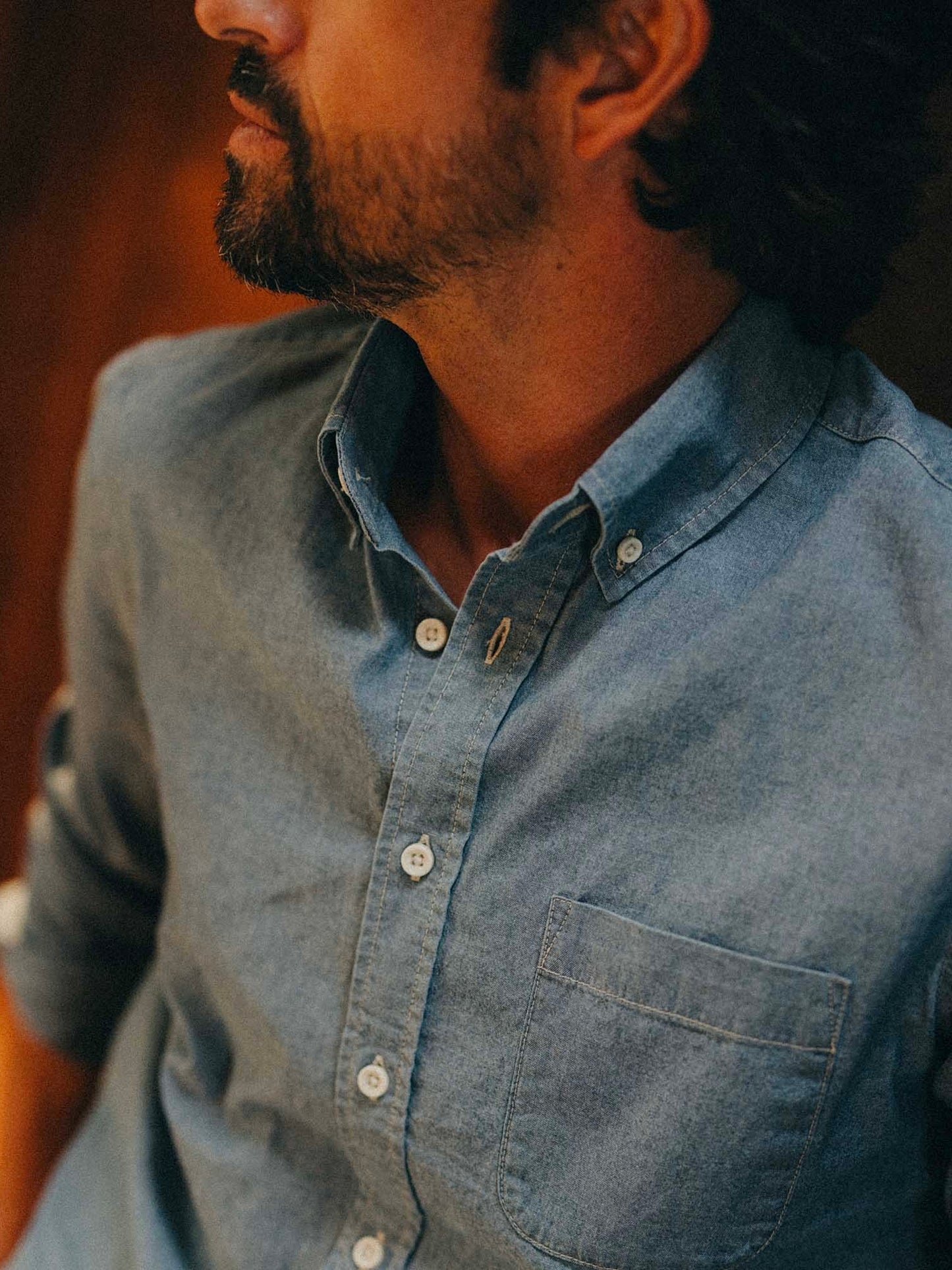 Washed Indigo Chambray - The Jack