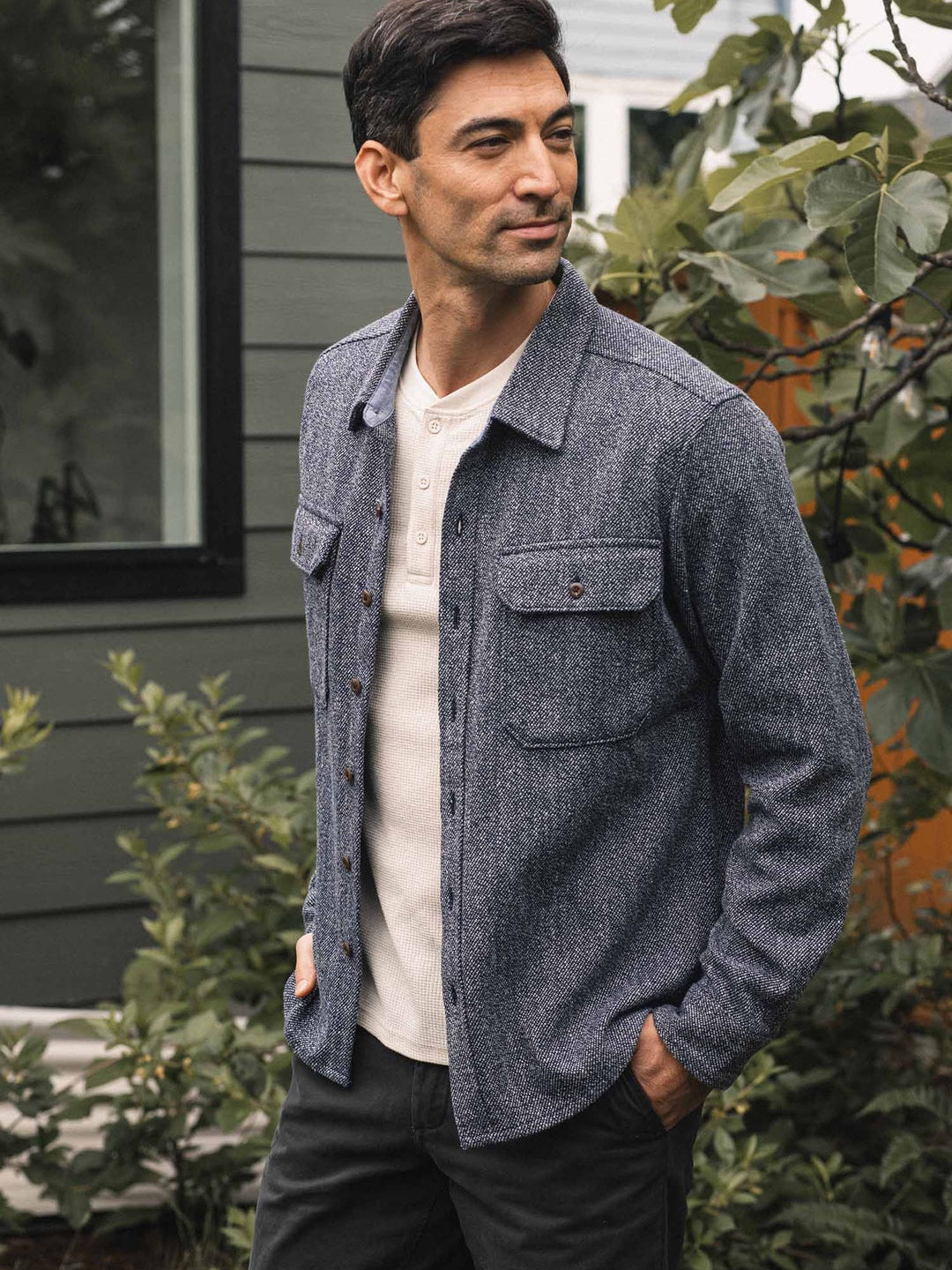 Ocean Marl - Pointer Overshirt