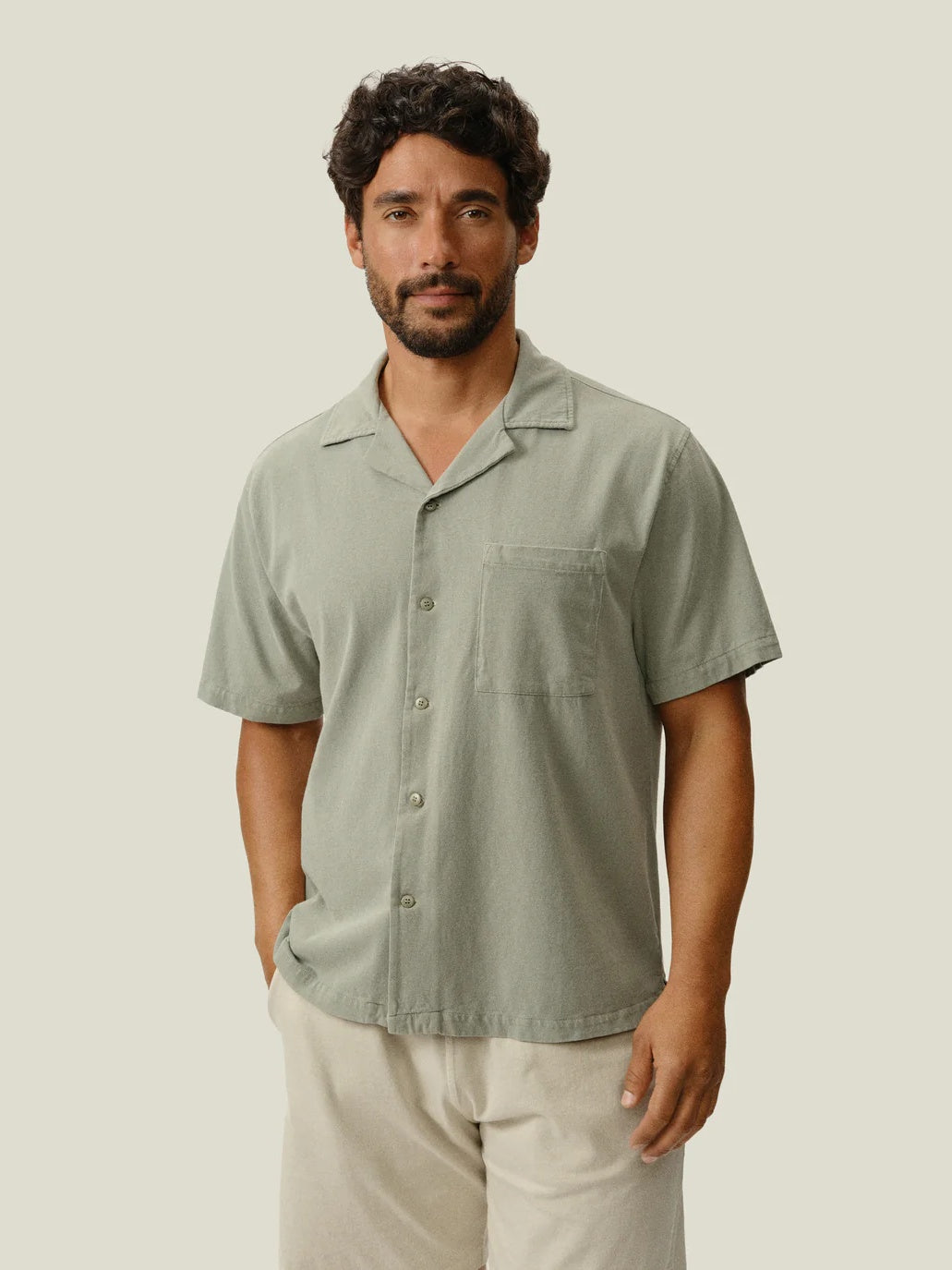 Riverstone- Air Cotton Camp Shirt