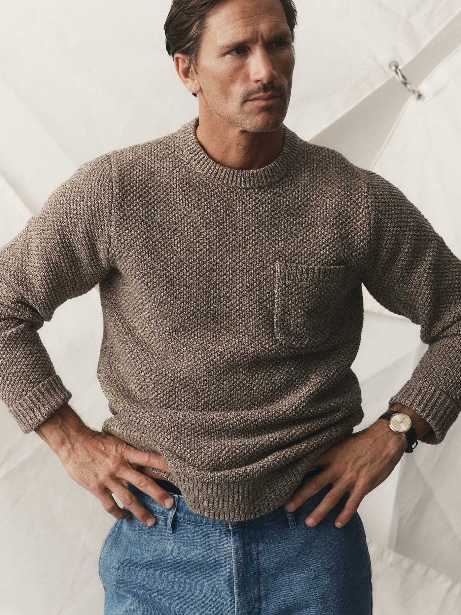 Coffee Twist - The Crawford Crew Sweater