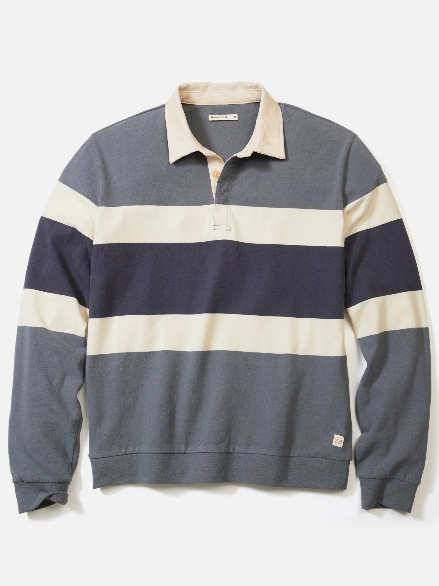 Stormy Weather Colorblock - Sueded Rugby Polo