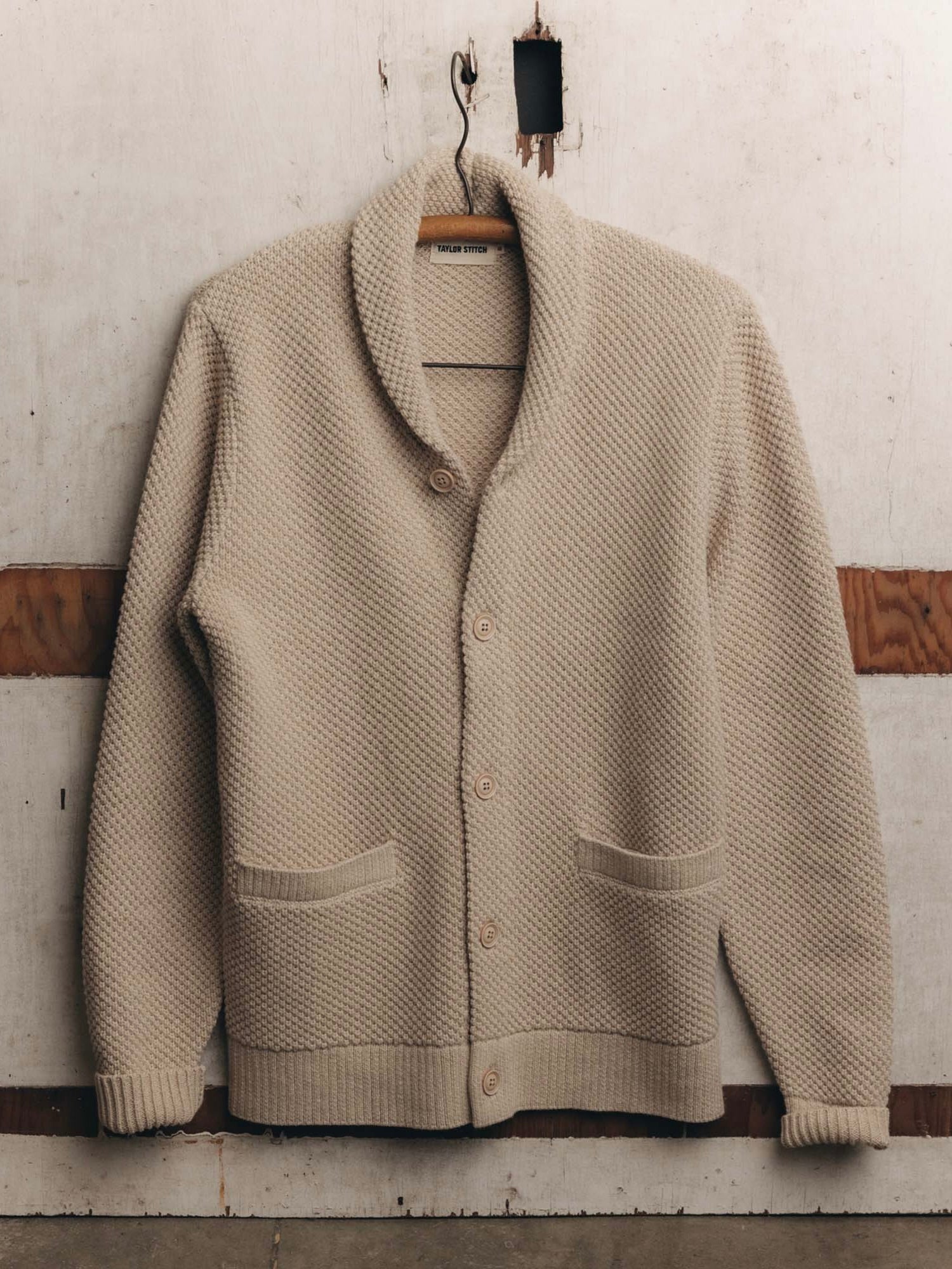 Marled Natural - The Crawford Sweater