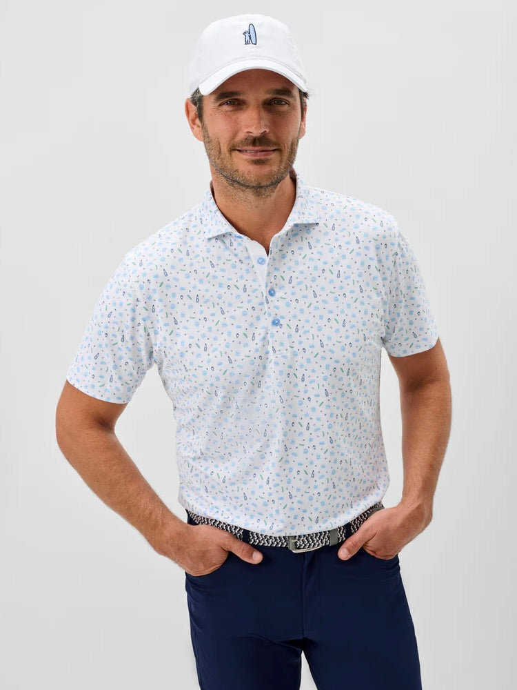 White - Burgers N Beers Polo