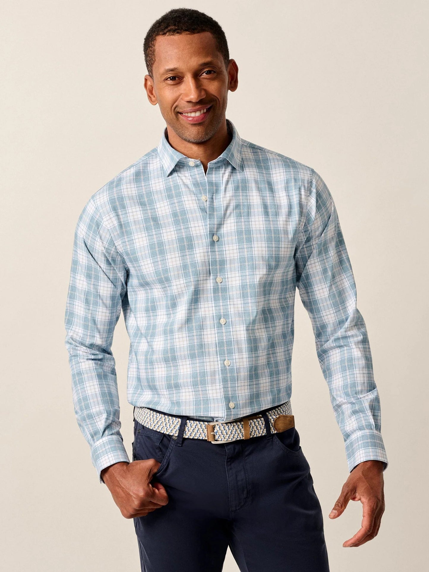 Laguna Blue _ Hendley BD Shirt