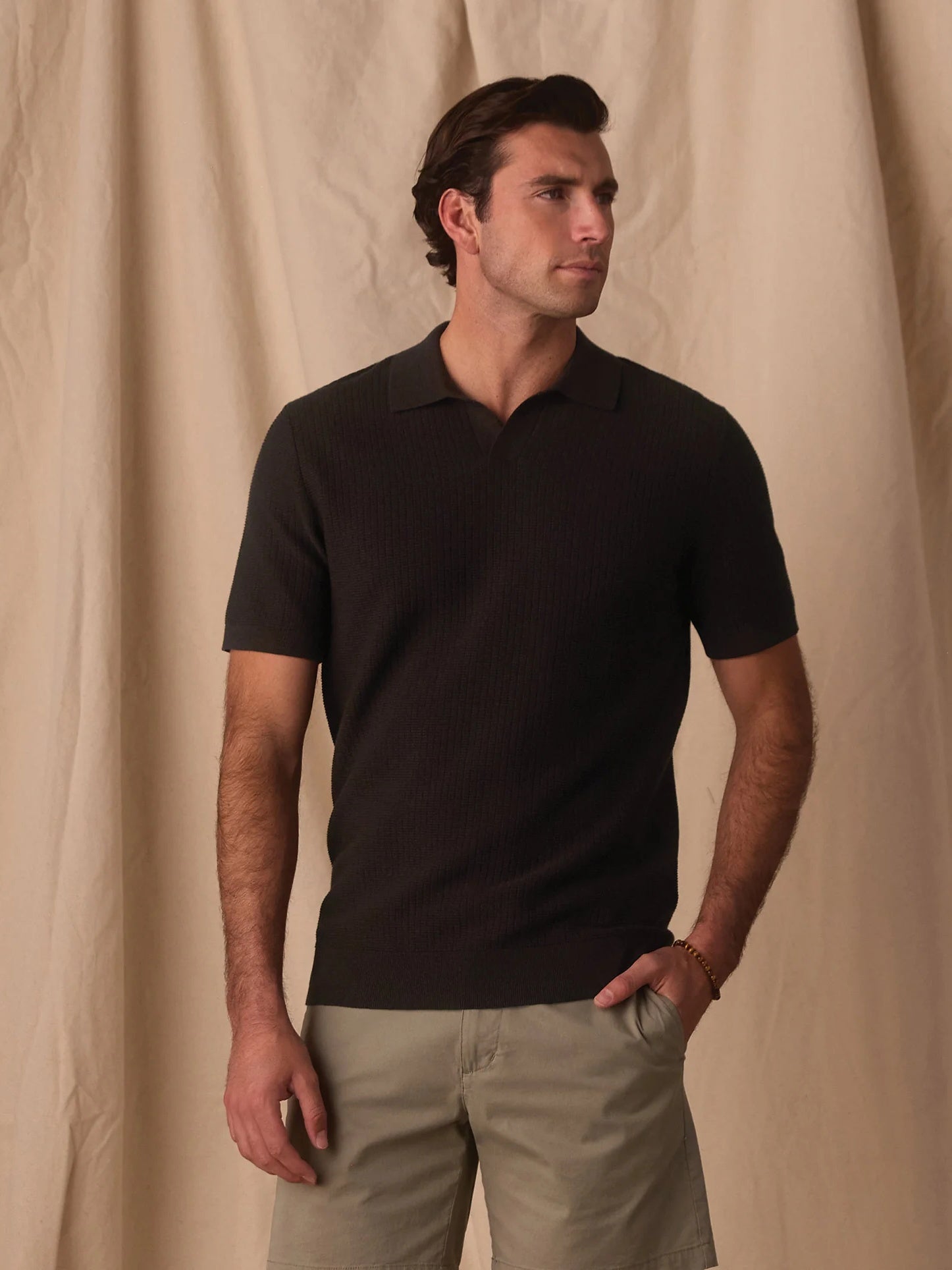 Dark Brown - Breezeknit Polo