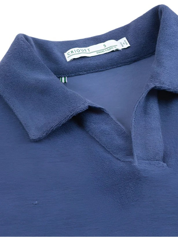 Vintage Indigo - Terry Cloth Polo
