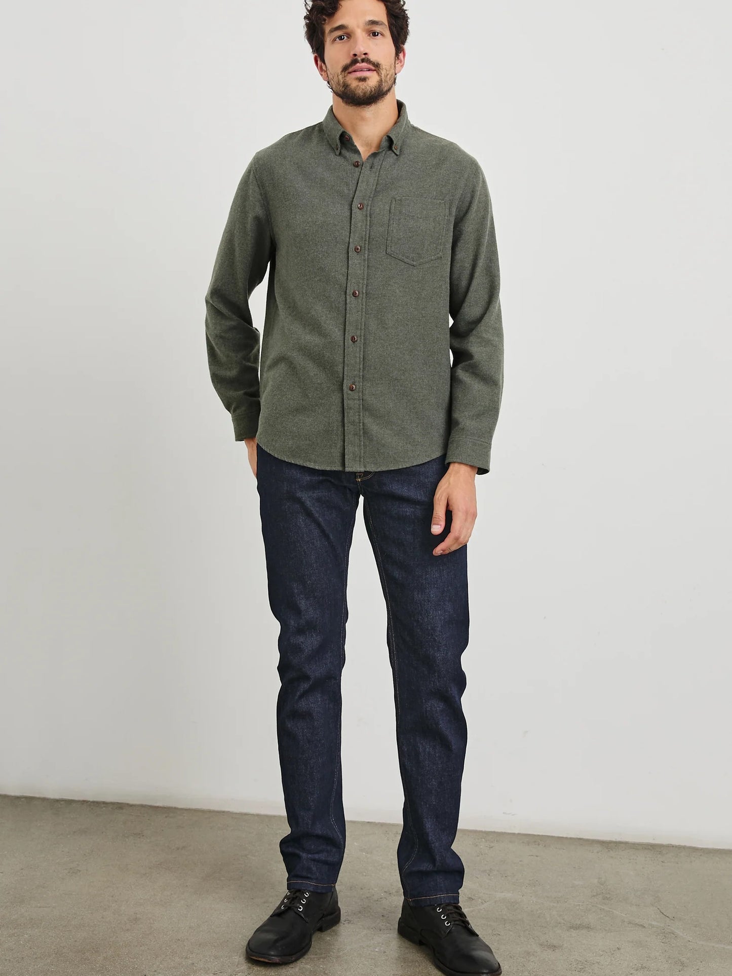 Hunter Green - Runson Button Down