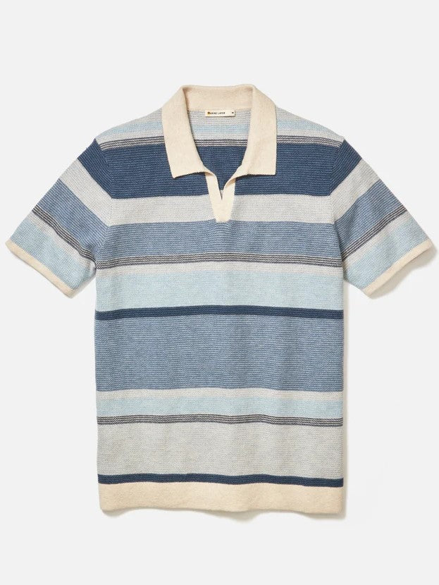 Blue Multi - Liam Sweater Polo