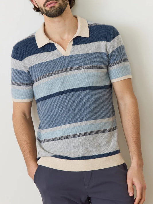 Blue Multi - Liam Sweater Polo