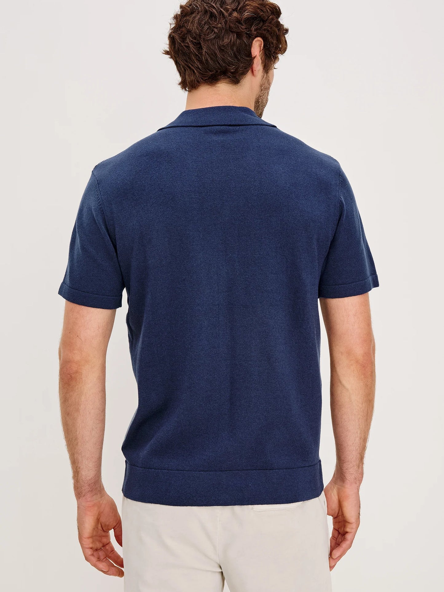 Navy Lagoon Stripe - Silas Top