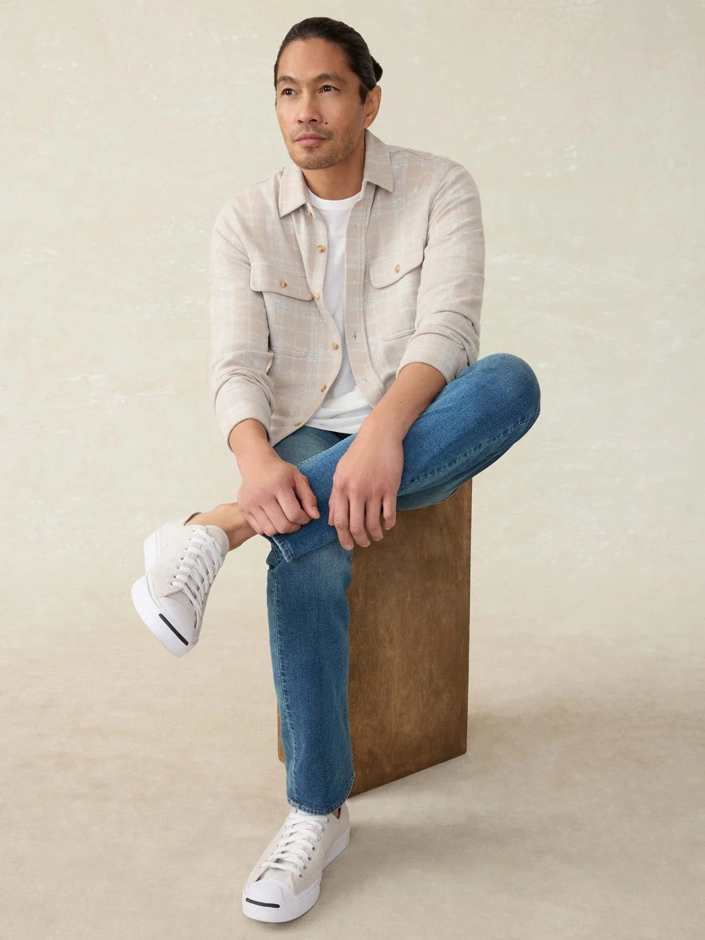 Desert Plains Plaid - Legend Sweater Shirt