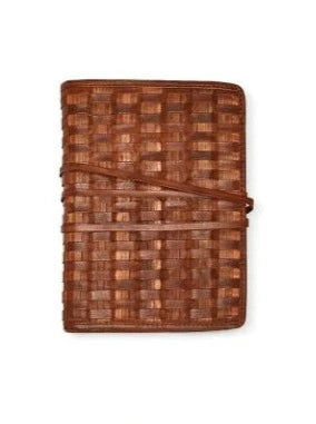 5"x 7" Woven Leather Journal