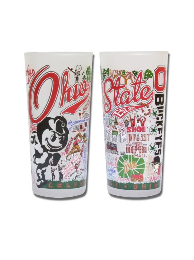 Collegiate Drinking Glass