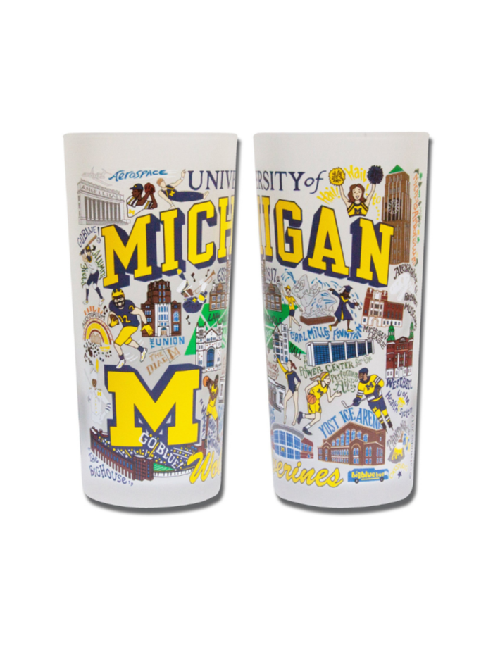 Collegiate Drinking Glass