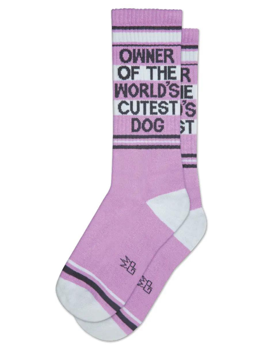 Gym Crew Socks- Be The Person Your Dog Thinks You Are