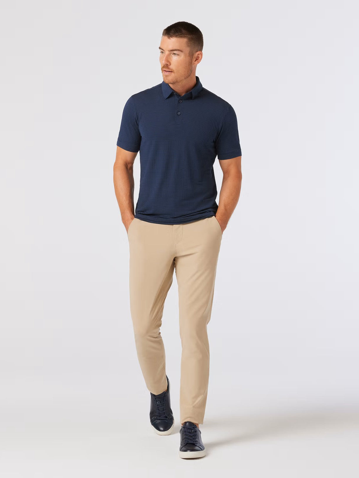 Navy Solid - Copa SS Polo