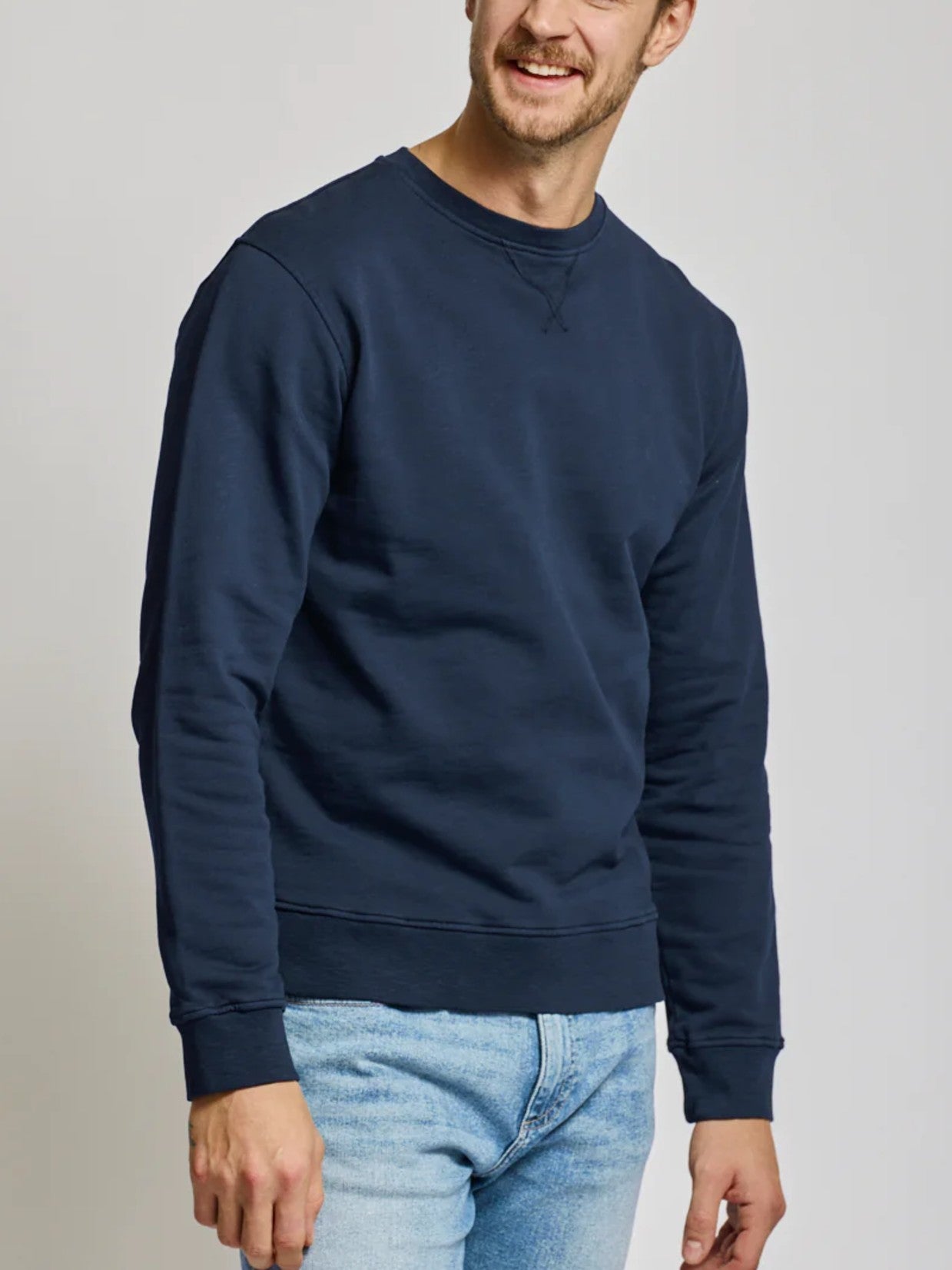 Navy - Easy Mondays Crewneck Sweatshirt