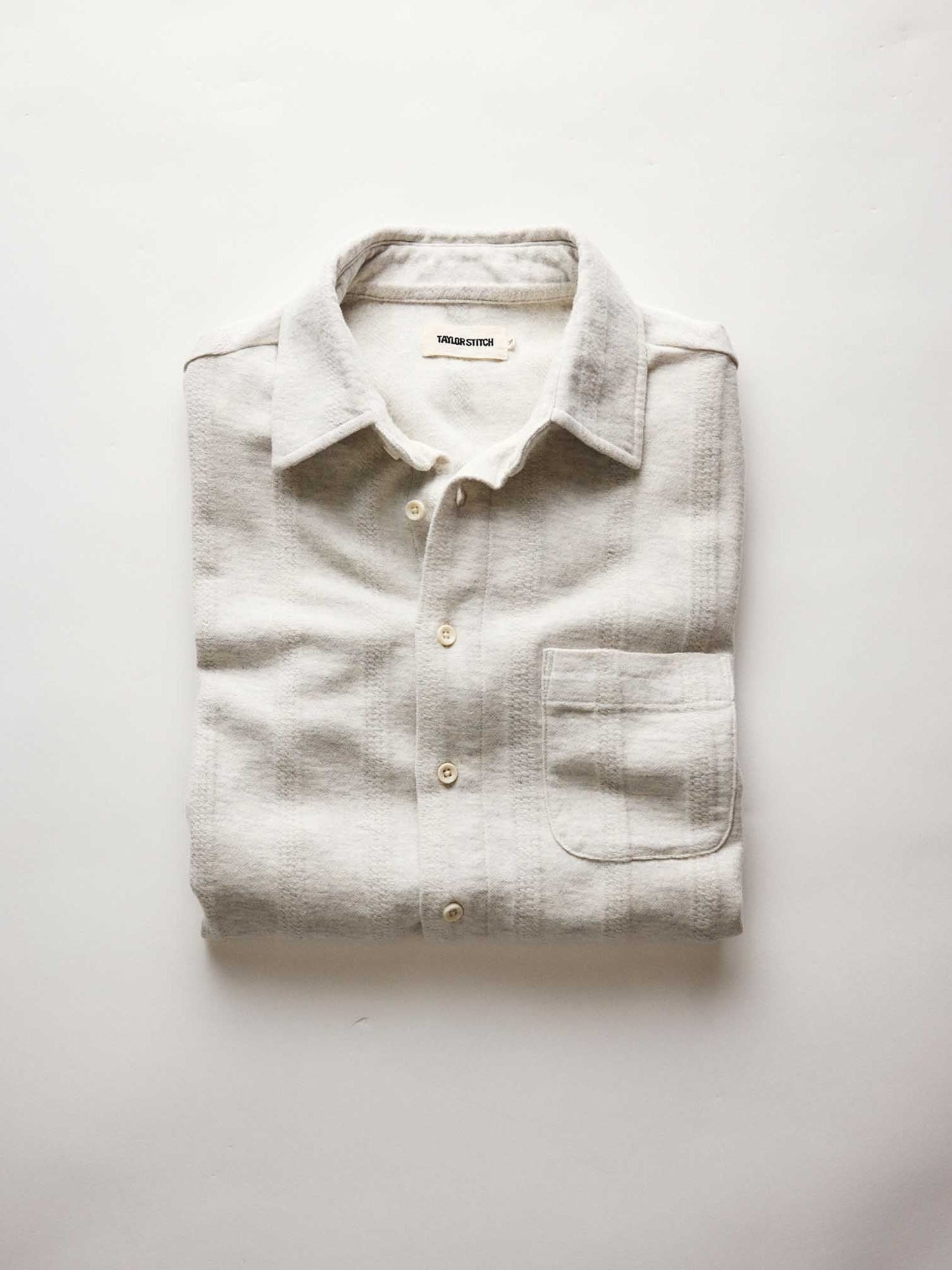 Heather Ash Pointelle Stripe - The Short Sleeve California
