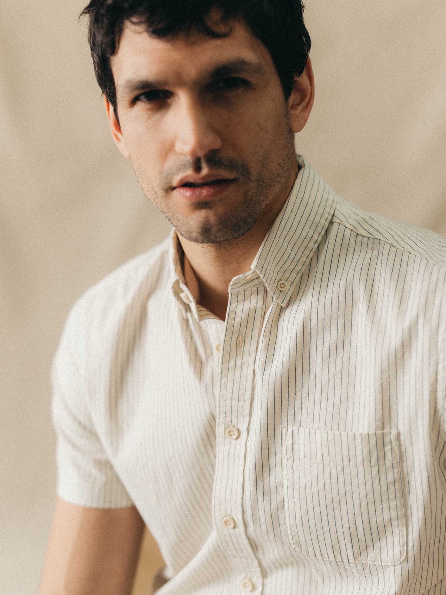 Indigo Stripe - The Short Sleeve Jack