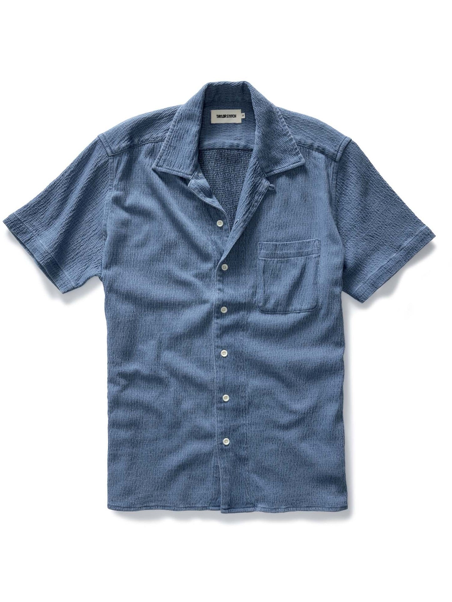 Washed Indigo Crepe - The Hawthorne Shirt