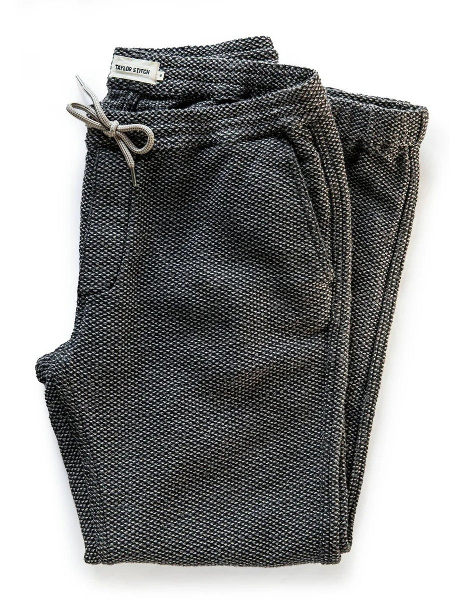 Charcoal Sashiko-Apres Pant