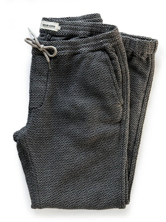 Charcoal Sashiko-Apres Pant