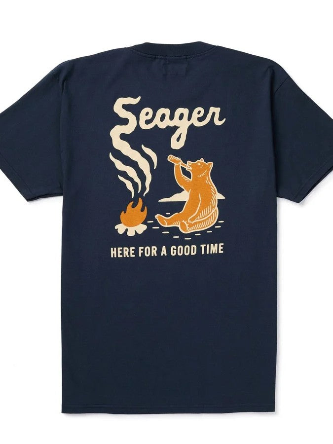 Navy - Smokey Tee