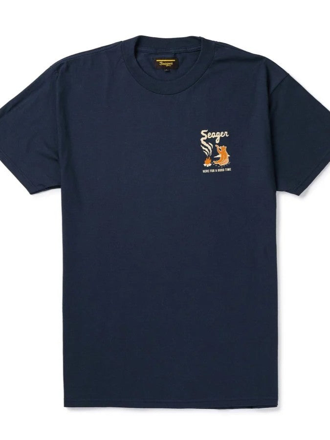 Navy - Smokey Tee