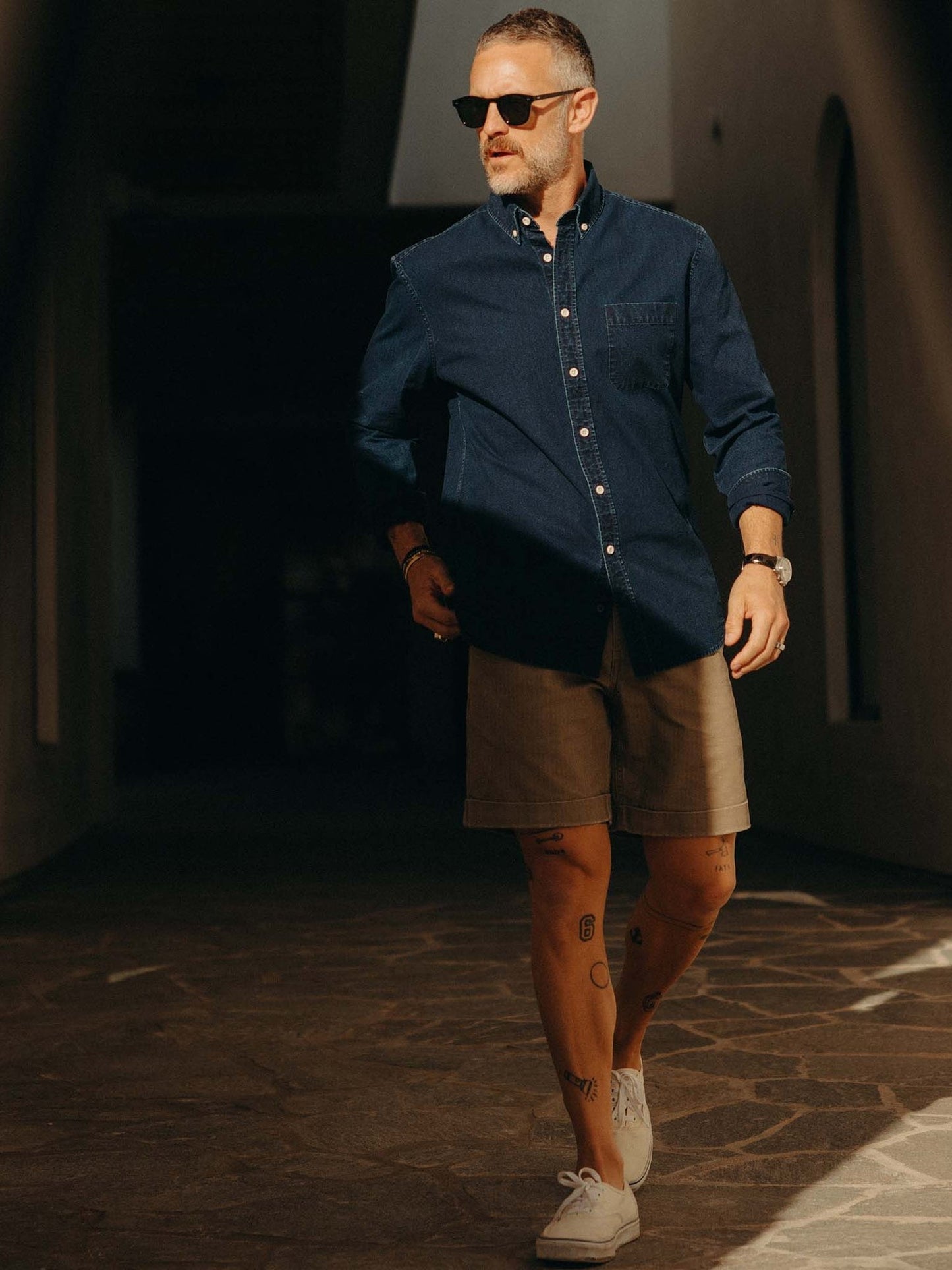Rinsed Indigo Oxford - The Jack
