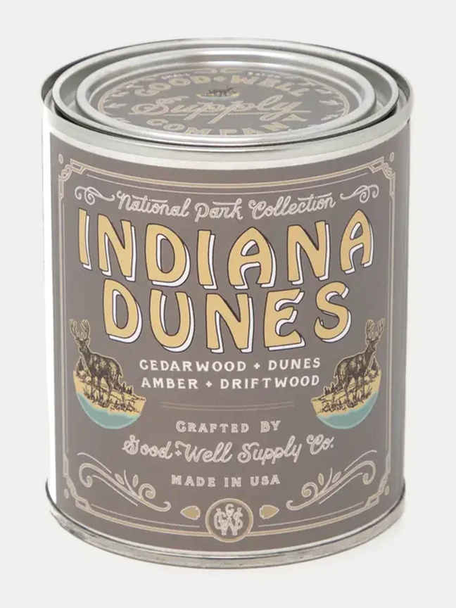 Indiana Dunes 1/2 Pint National Park Candle
