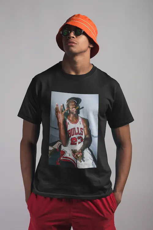Vintage MJ Three-Peat T Shirt