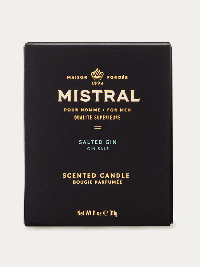 Salted Gin Candle