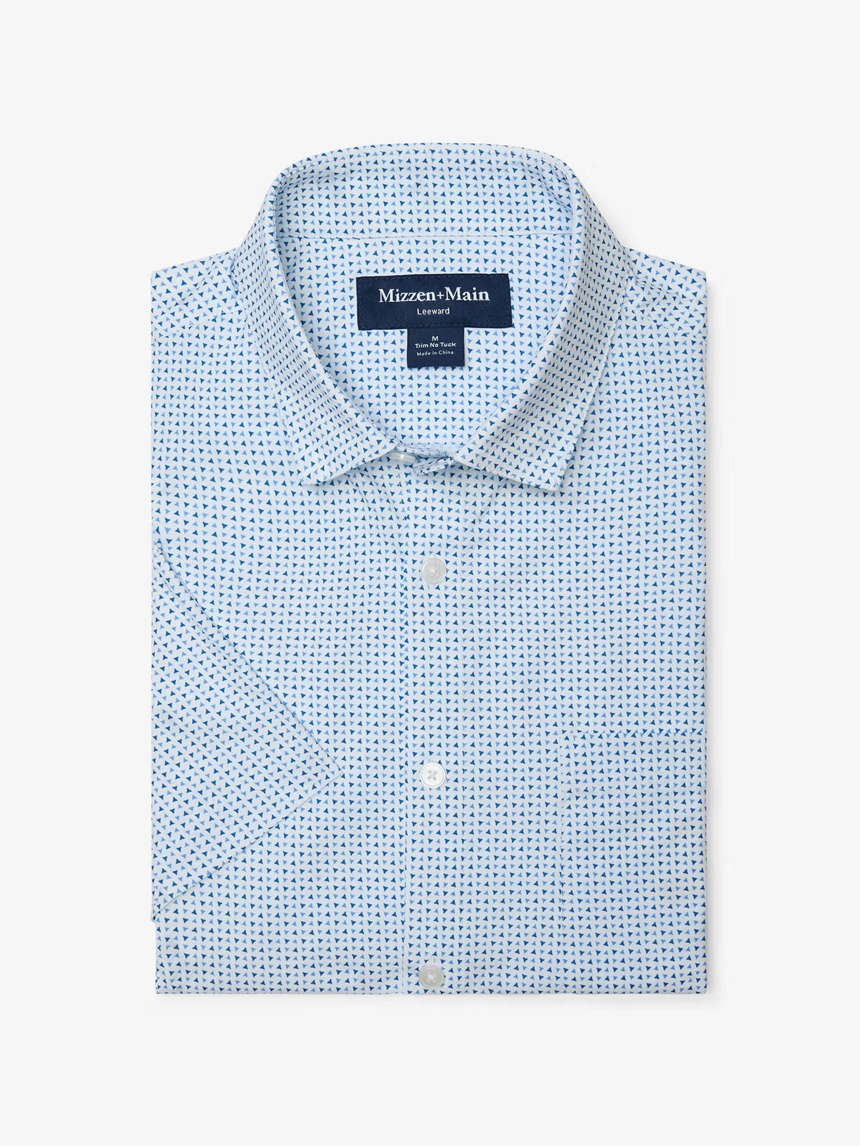 White Geo - Leeward SS Dress Shirt