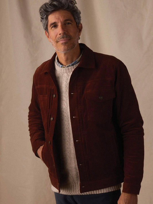 Spiced Brandy - Cord Type 2 Trucker Jacket