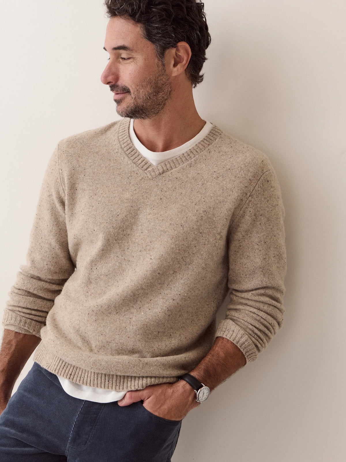 Ryewater - Merino V-Neck Sweater