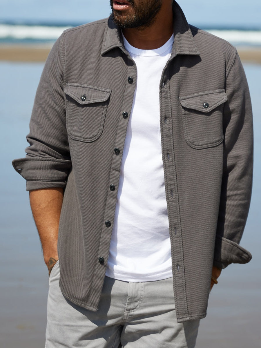 Faded Black - Chroma Blanket Shirt