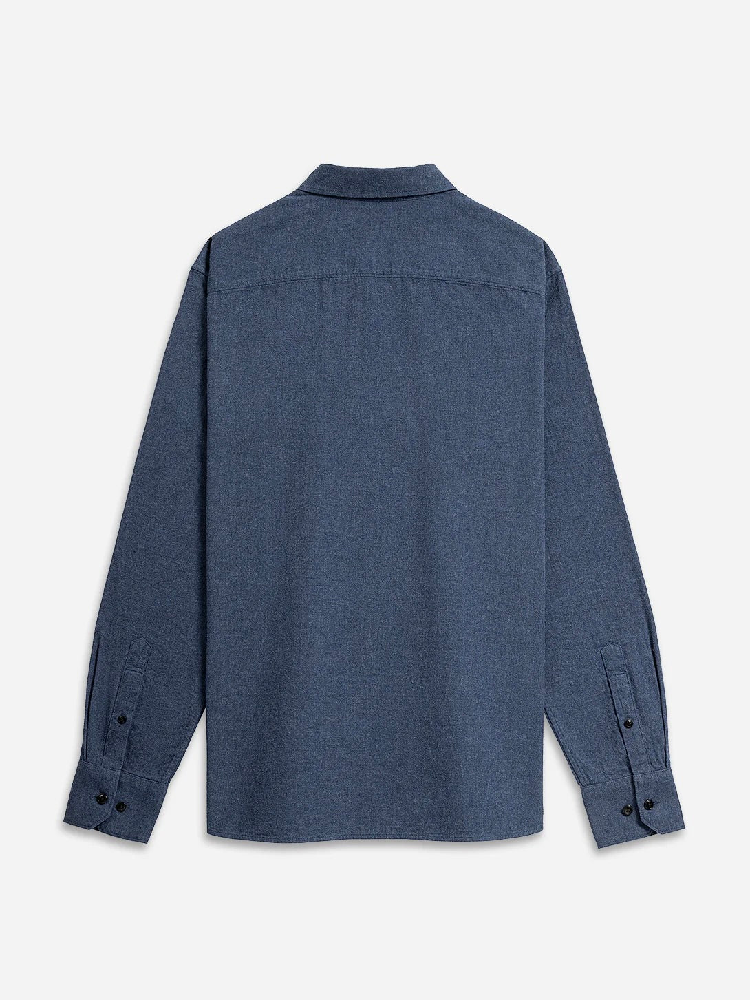 Dk Navy Heather - Fulton Flannel Shirt