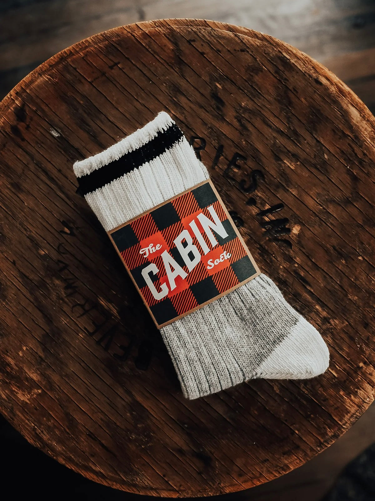 Upcycled Wool Cabin Sock