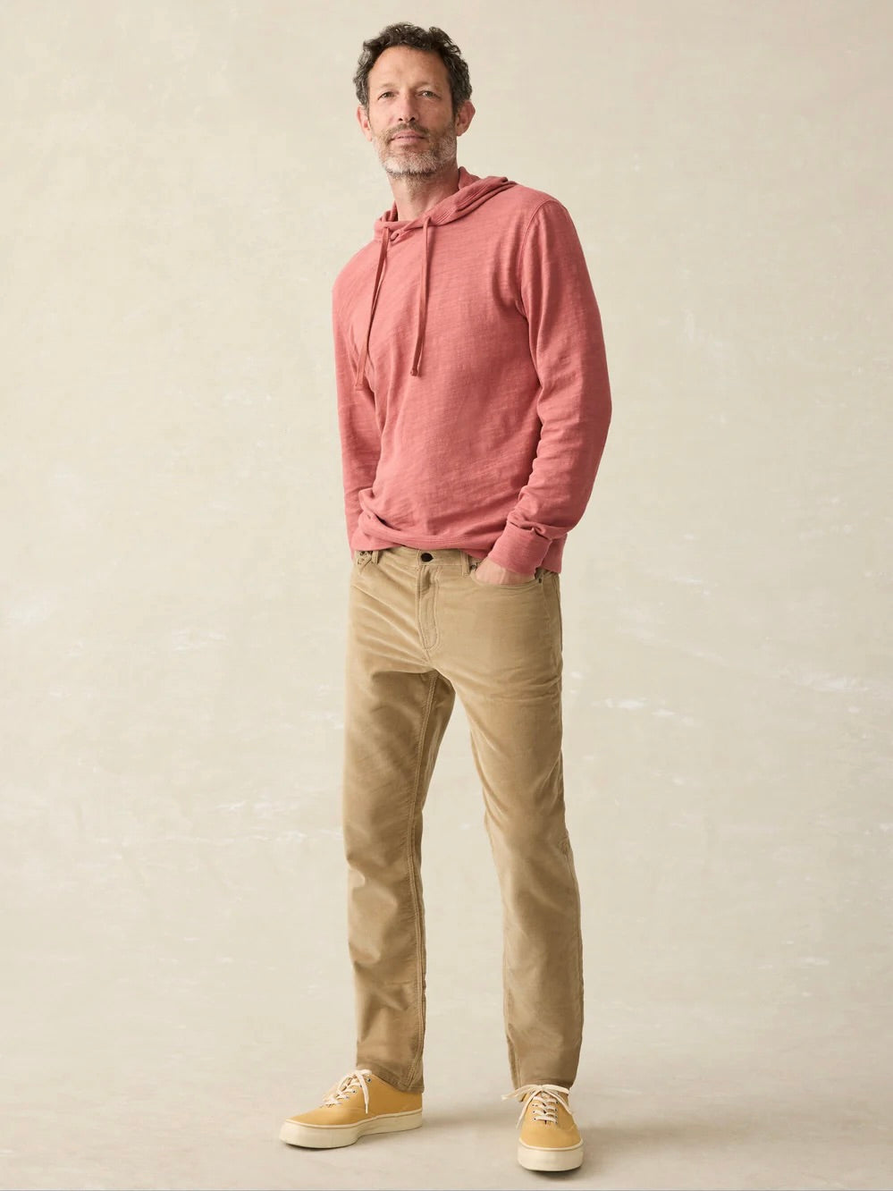 Barley - Stretch Terry Corduroy 5 Pocket Pant