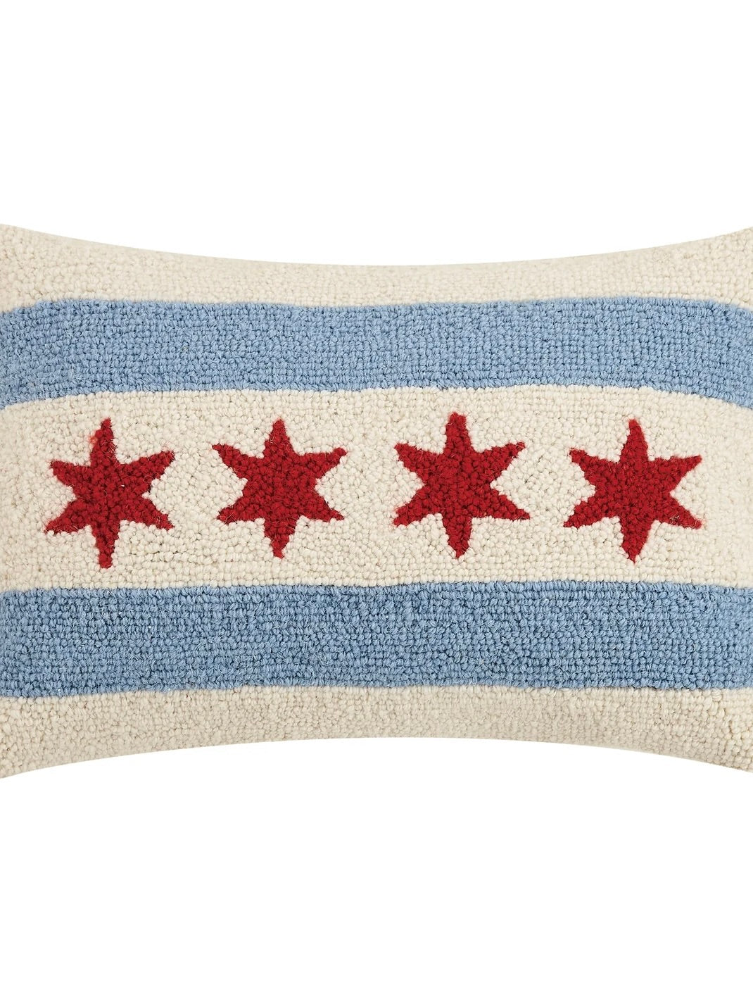 Chicago Flag Hook Pillow