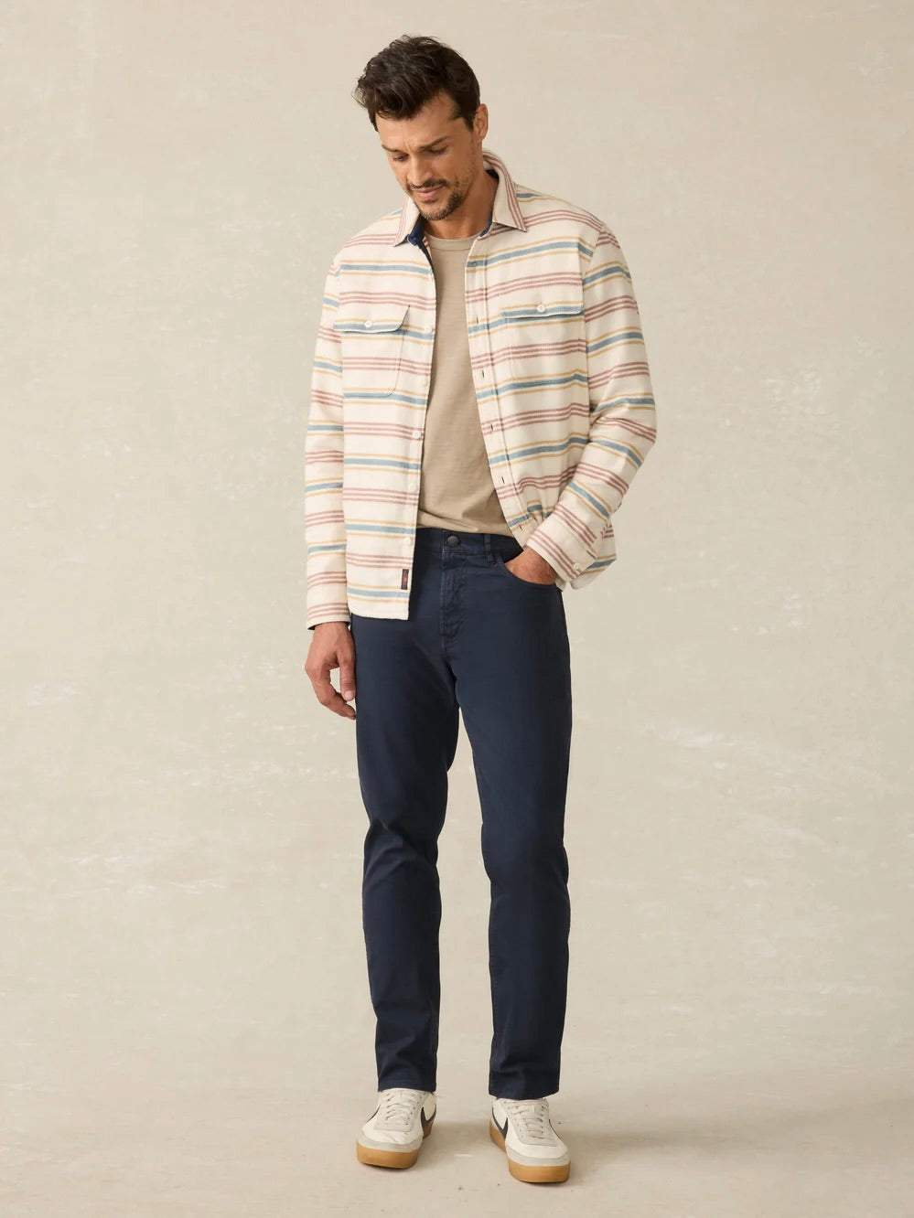 Dune Sky Stripe - Waybreaker Shirt