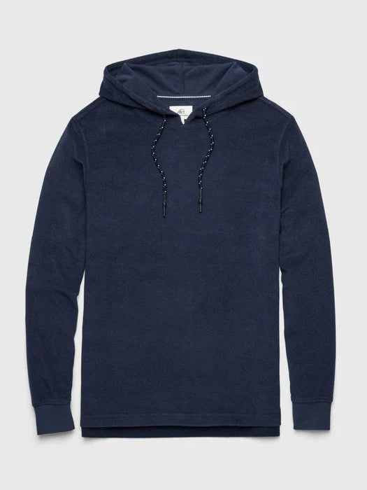 Navy Blazer - Dave LS Terry Hooded Pullover