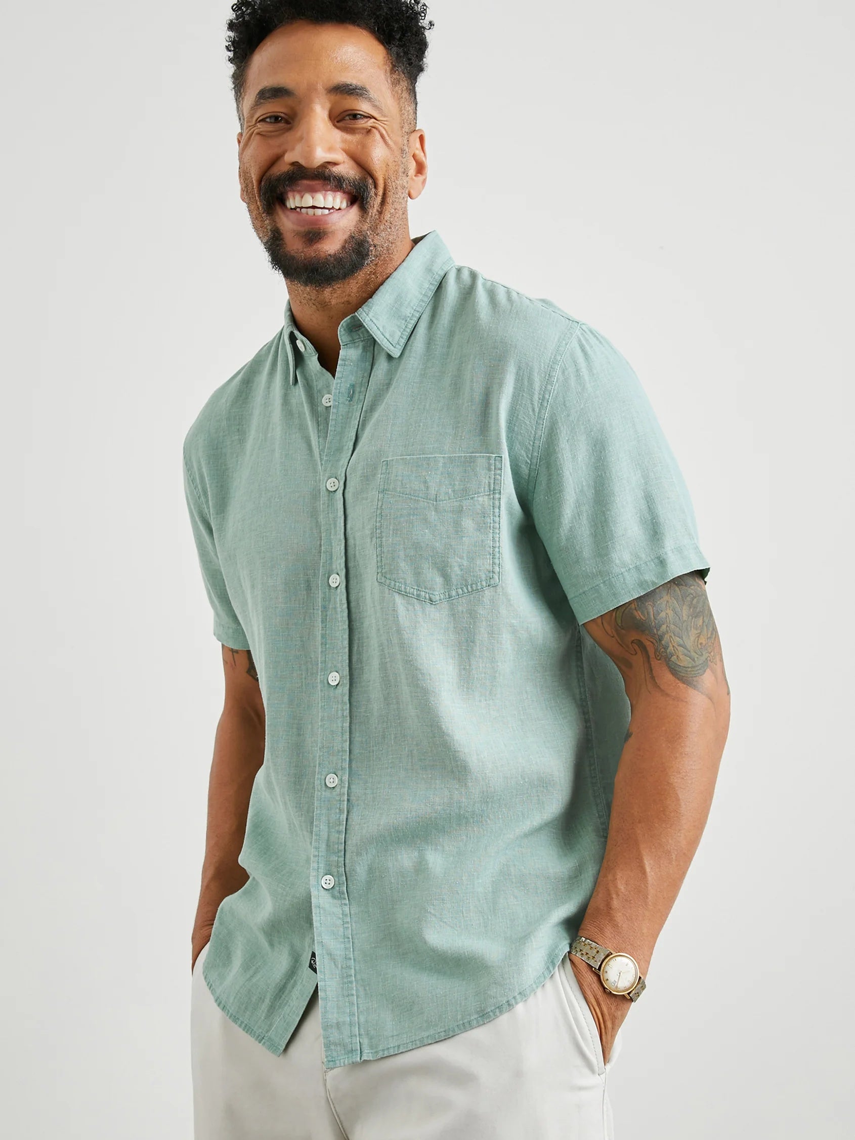 Jade - Paros SS BD Shirt