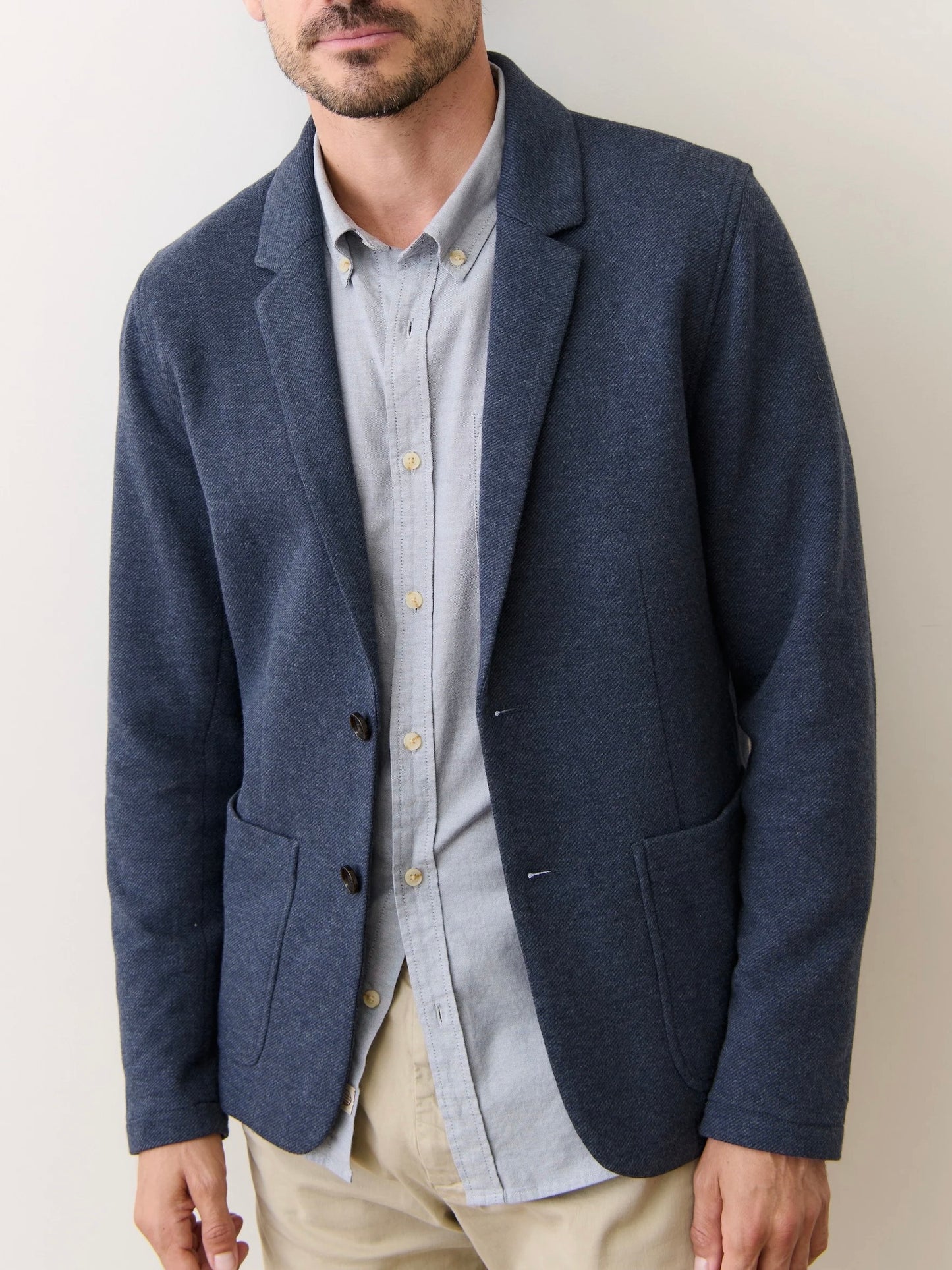 Navy - Pacifica Stretch Twill Blazer