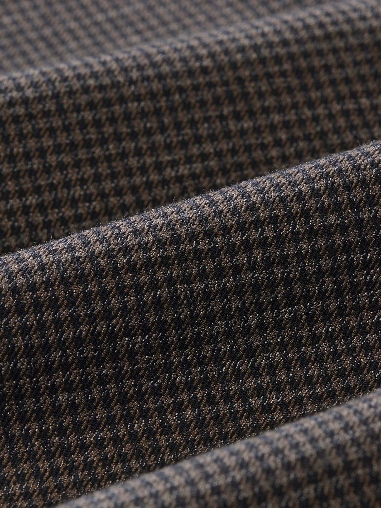 Chocolate Gun Check - Watson Flannel Suit Jacket