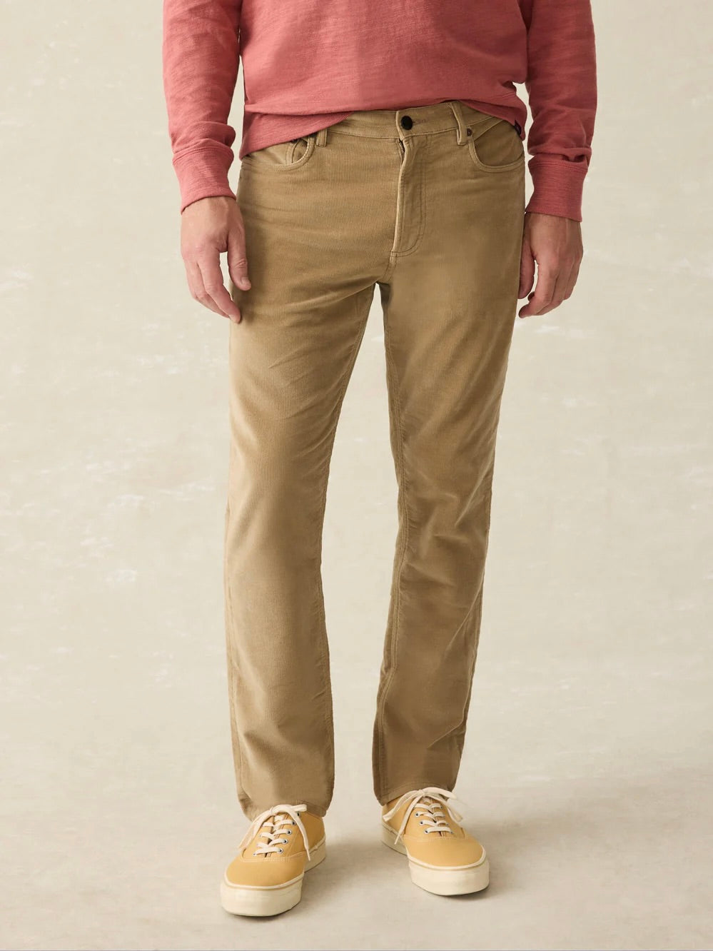 Barley - Stretch Terry Corduroy 5 Pocket Pant