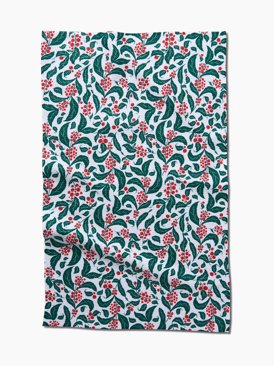 Geometry Holiday Towel - Snowberry