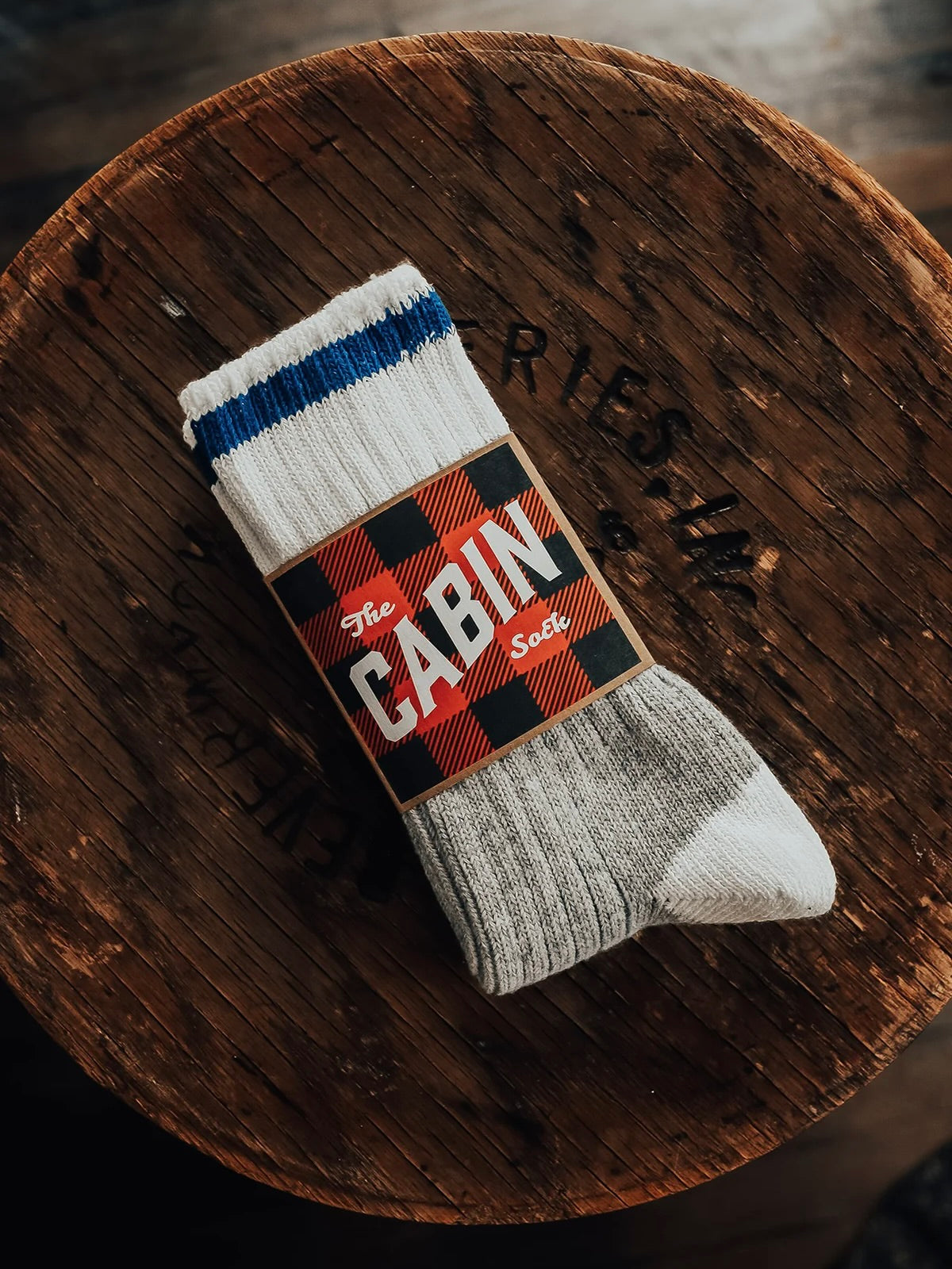 Upcycled Wool Cabin Sock